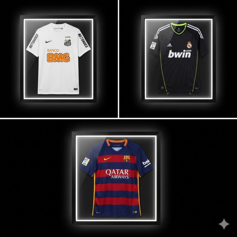 Pack Maillot de Football Encadré LED – Édition Légende